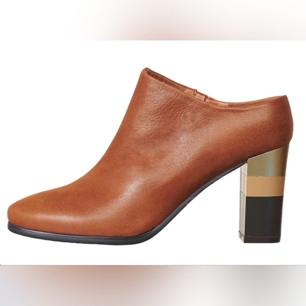 ANTELOPE, 'Tabacco' nappa leather mules, 3" heels, Size 41,  SOLD OUT 🌟